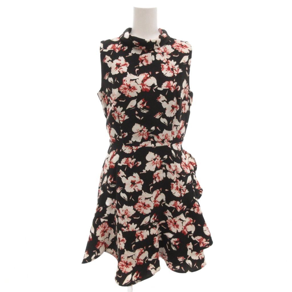 スナイデル SNIDEL 美品 ワンピース 1 M ハイネック 花柄 プリント