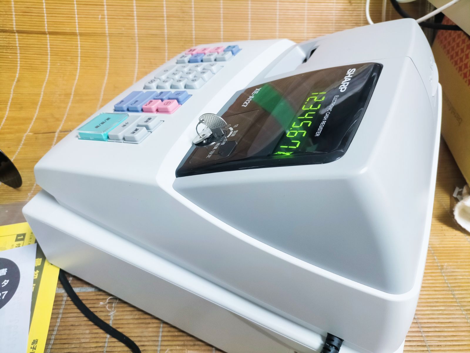 シャープレジスター XE-A127 簡単便利特殊 送料込 808155 - メルカリ