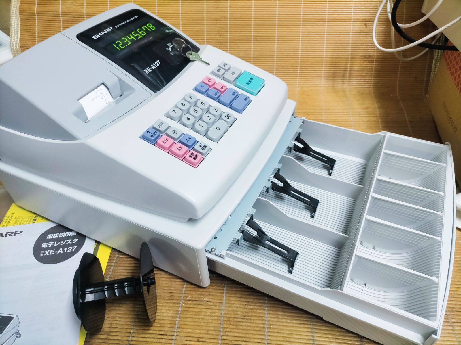 シャープレジスター　XE-A127　簡単便利特殊　送料込　122203 シャープレジスター XE-A127 簡単便利特殊 送料込 808155 - メルカリ