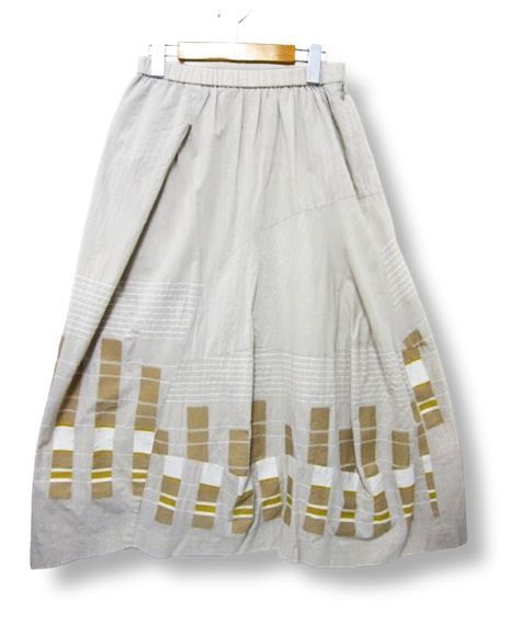 〇【極美品】【日本製】慈雨 ジウ JIU センソユニコ ロングスカート