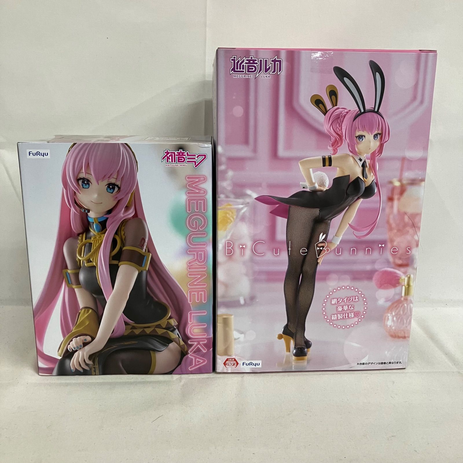 未開封 巡音ルカ ぬーどるストッパー BiCute Bunnies フィギュア 2個