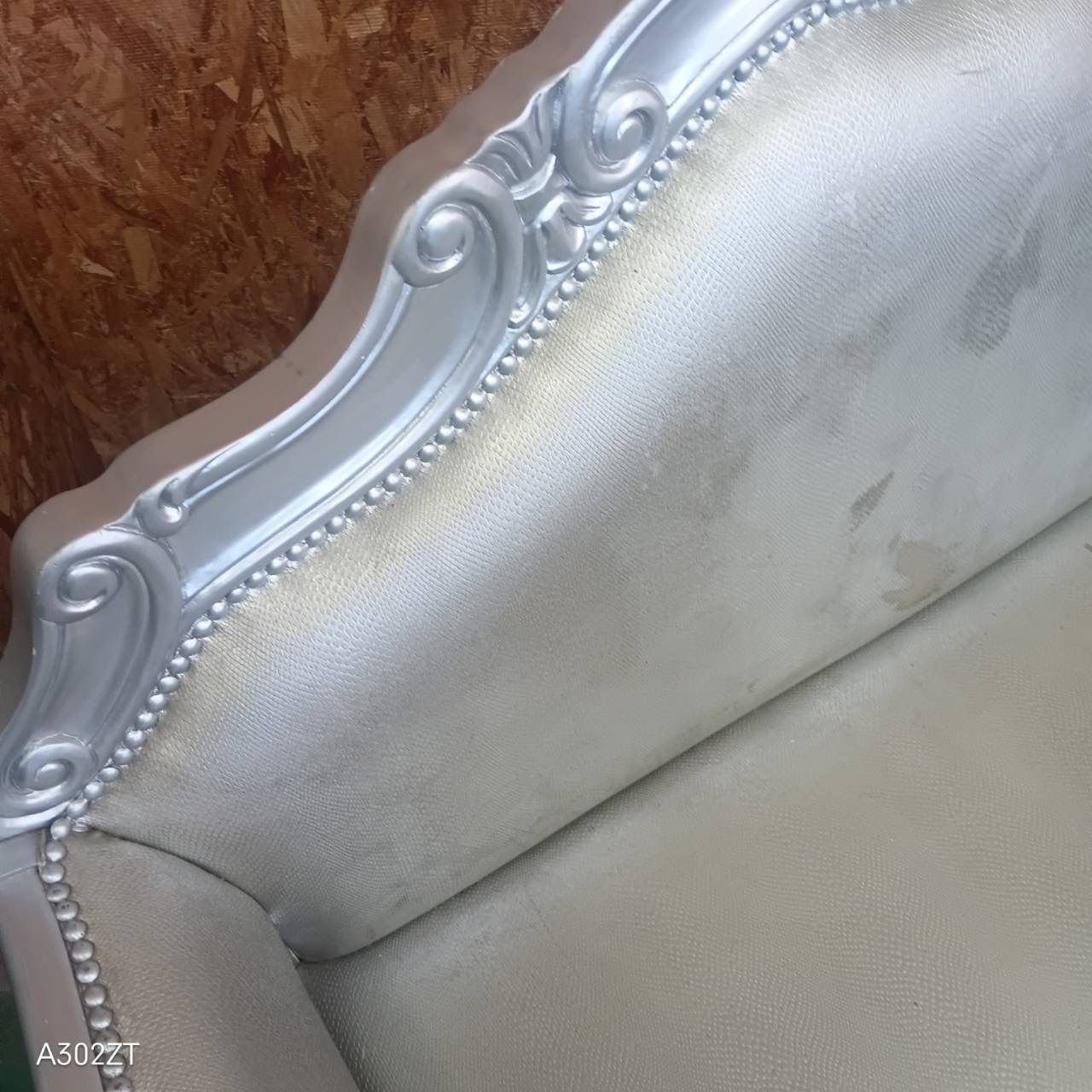 猫足アンティーク2Pソファ