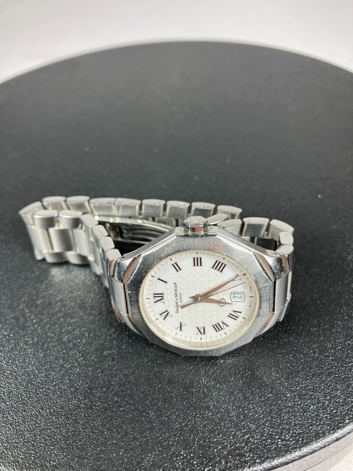 BAUME&MERCIER リビエラ デイト レディース腕時計 保存箱 ボーム