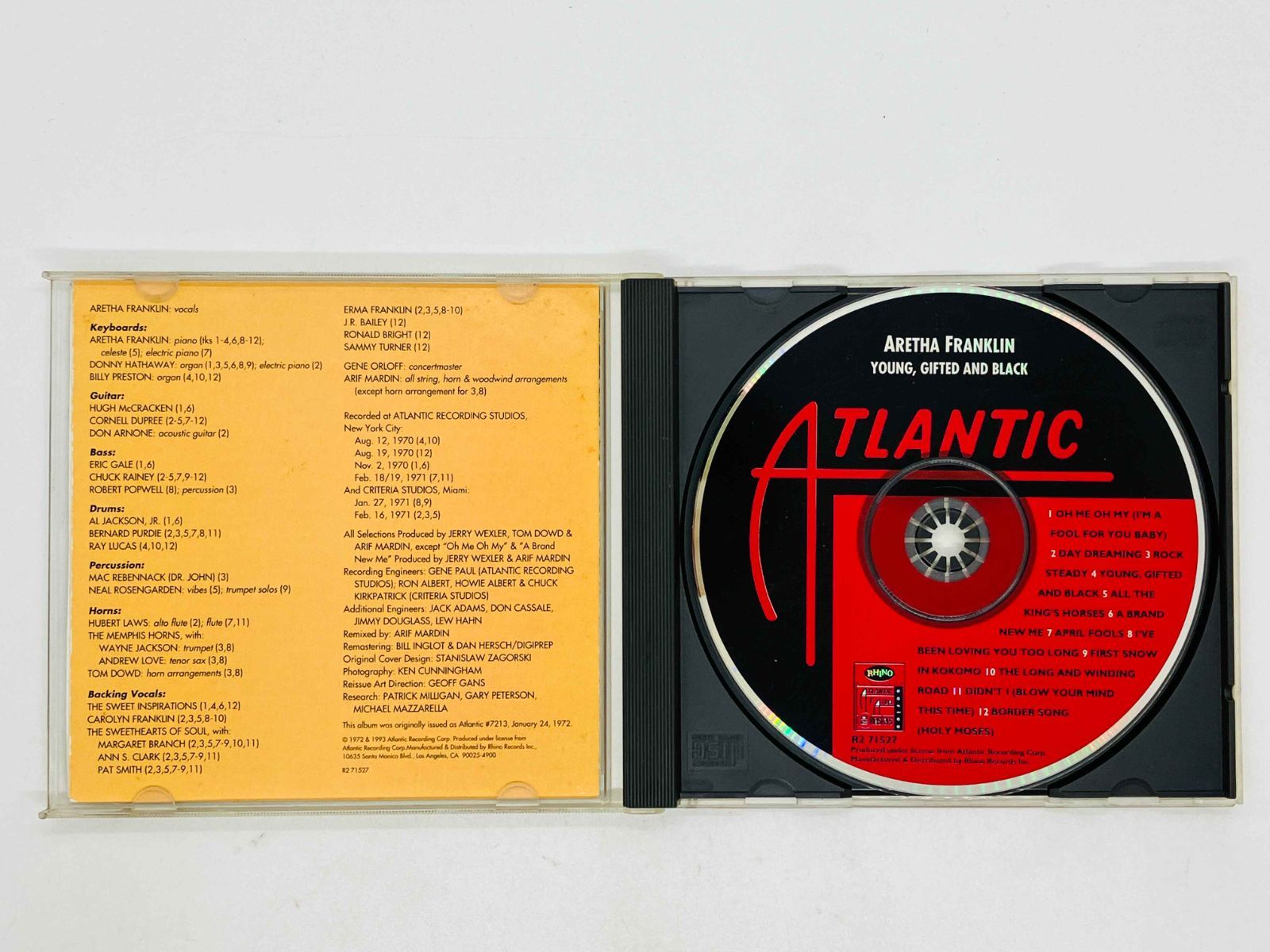 CD アレサ・フランクリン / ヤング・ギフティッド・アンド・ブラック