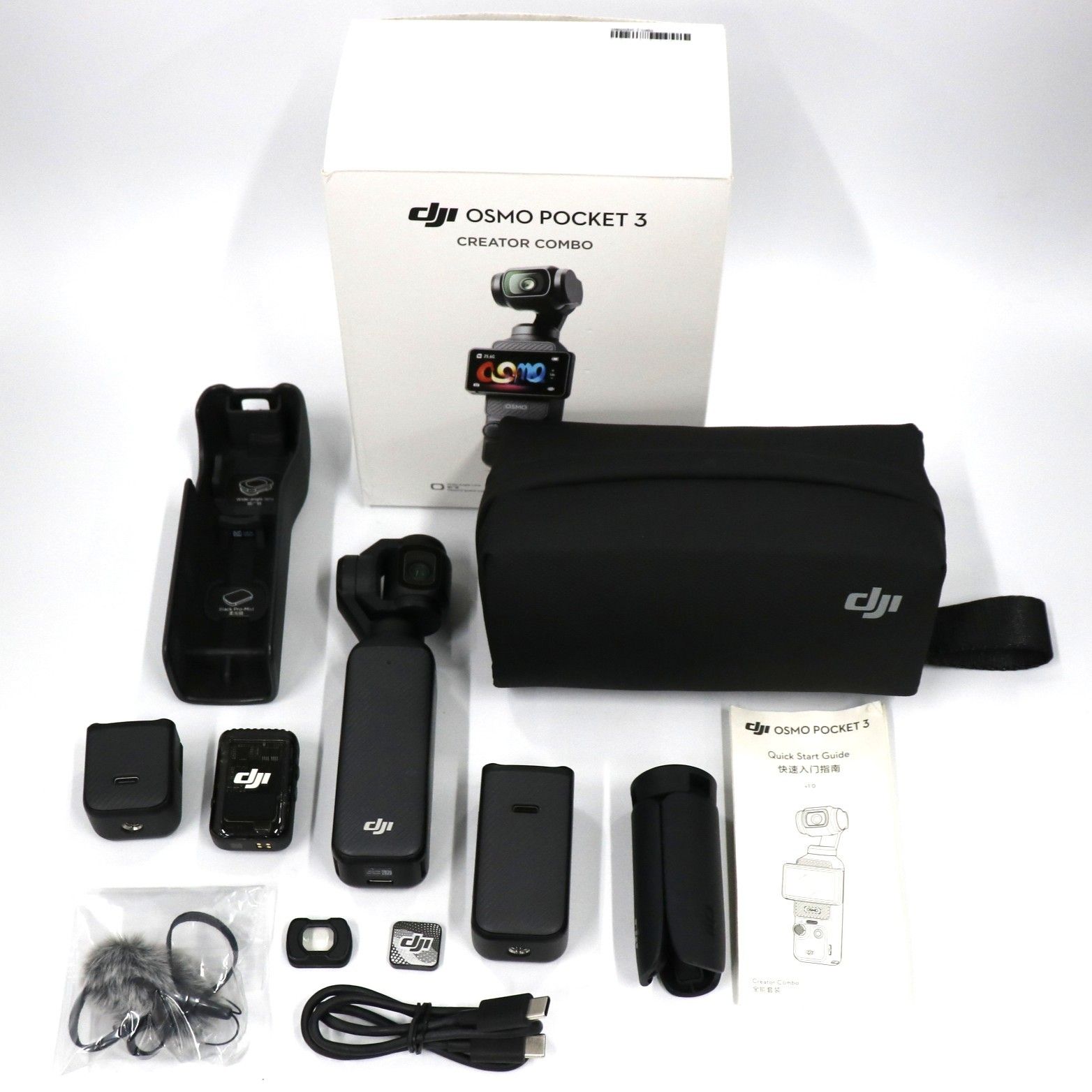 DJI Osmo Pocket 3 Creator Combo 3軸スタビライザー搭載 ポケットジンバルカメラ osmopocket 可 C