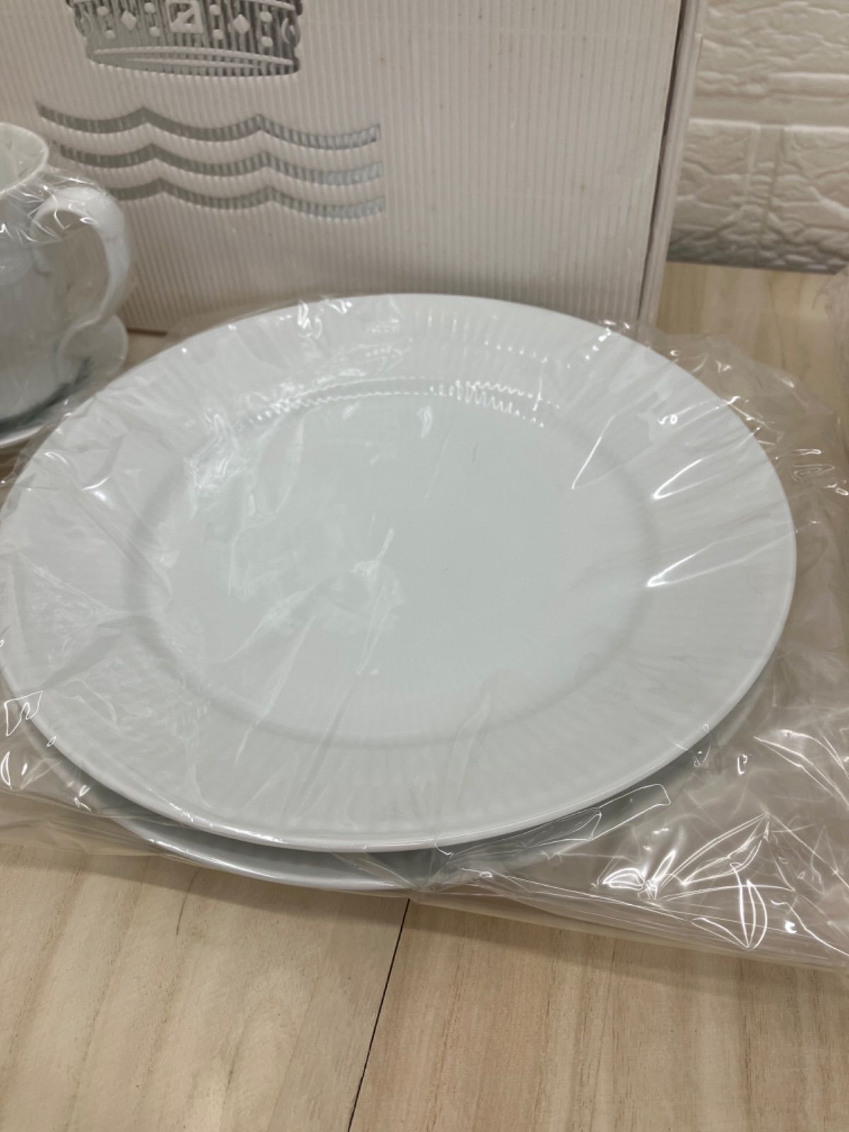 ロイヤルコペンハーゲン ホワイトフルーテッド