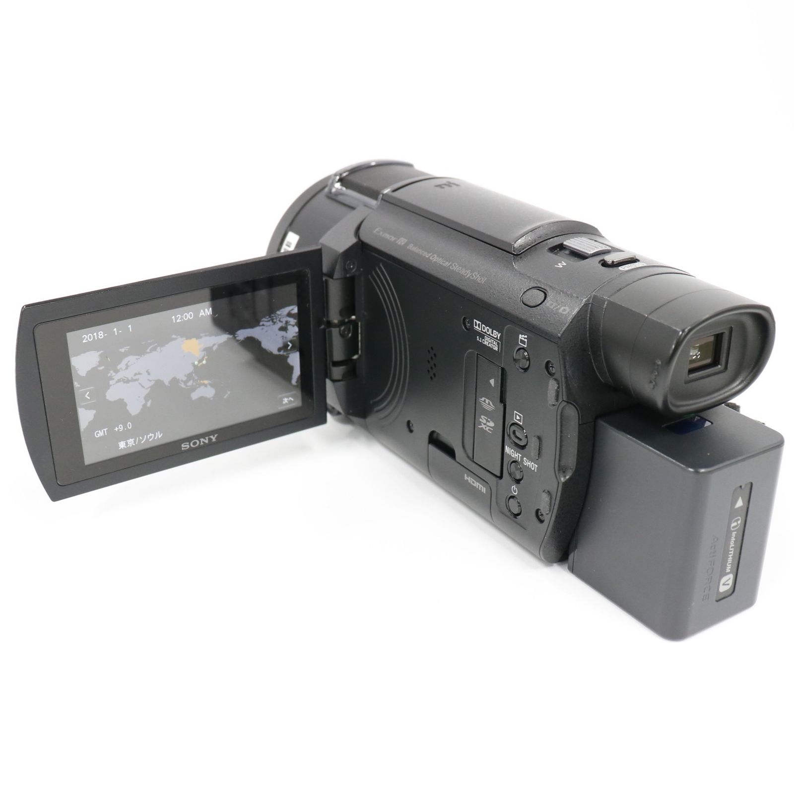 中古 ソニー 4Kビデオカメラ FDR-AX60 fdr-ax60 【可(C)】 - メルカリ