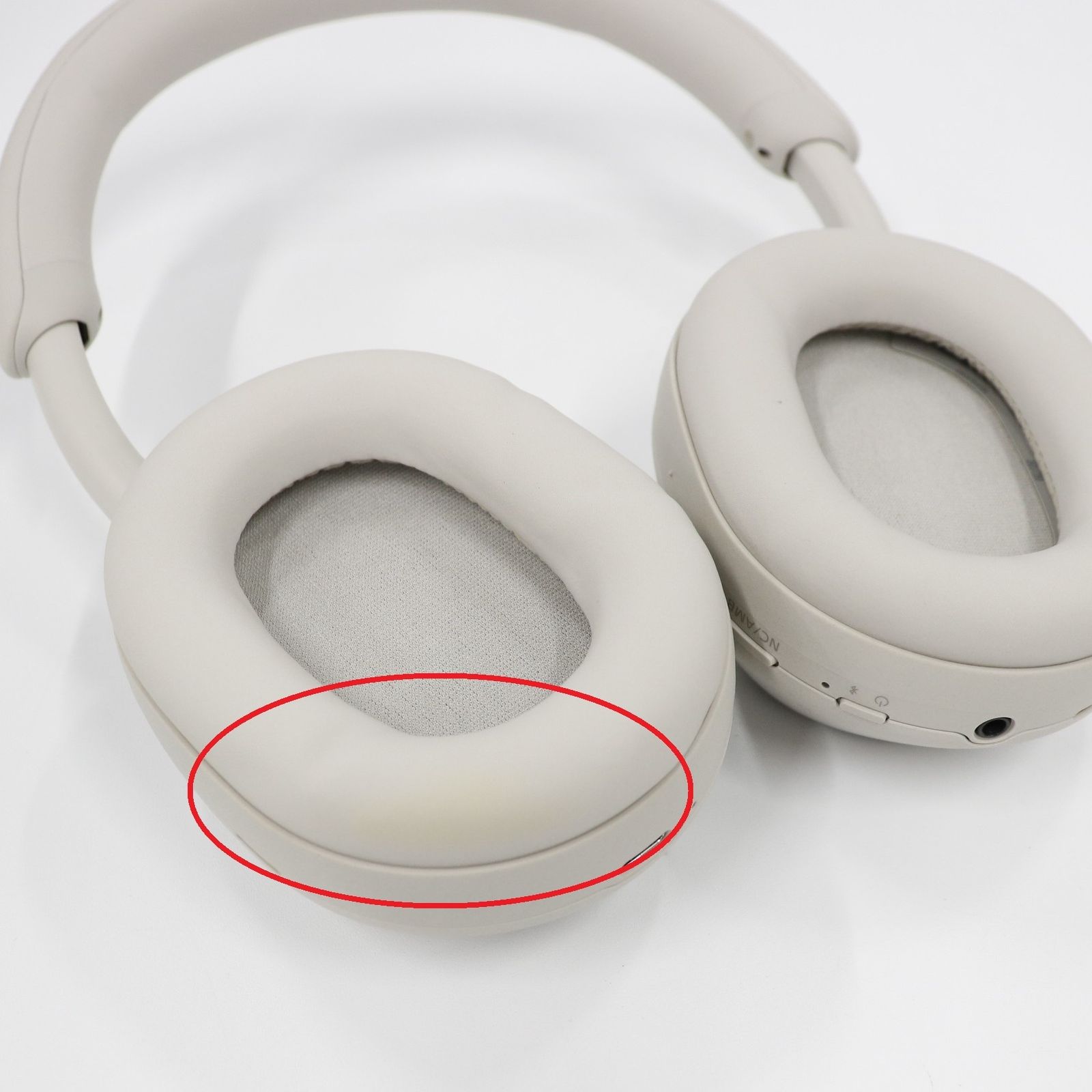 中古ソニー ワイヤレスノイズキャンセリングヘッドホン WH-1000XM5 wh