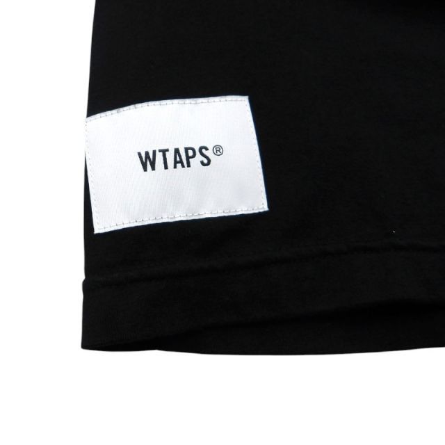 WTAPS 23ss SAC 02/SS/COTTON.CREVASSE BLACK サイズ1 231ATDT-CSM41