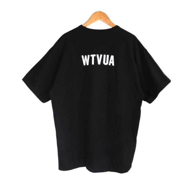 WTAPS 24ss SIGN/SS/COTTON.TSSC BLACK サイズ2 241ATDT-CSM22 ダブル