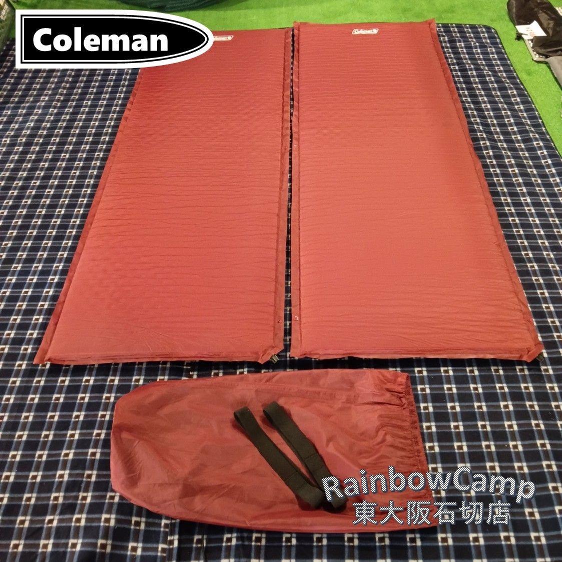 コールマンキャンパーインフレーターマット ダブルセット キャンパー