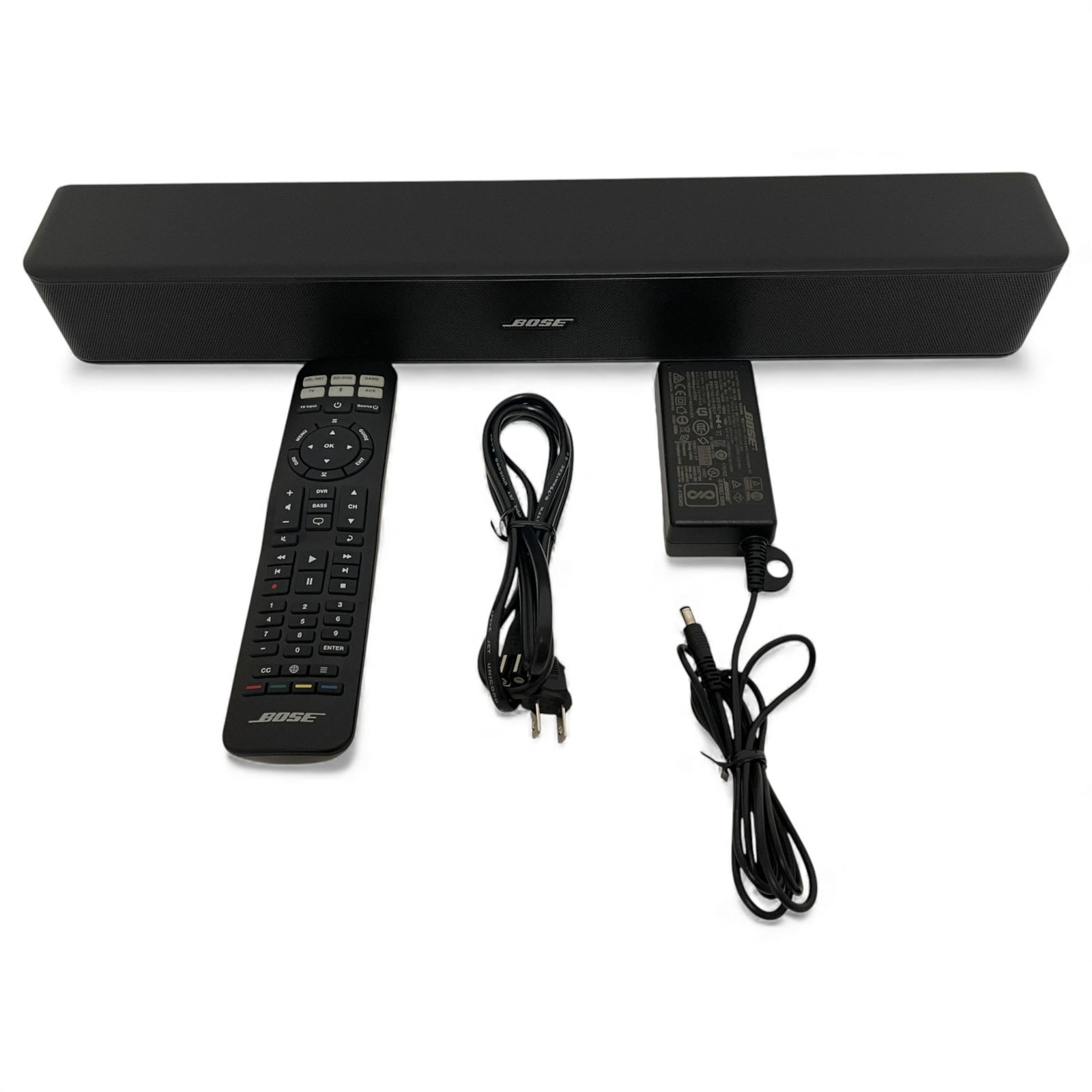 ボーズ BOSE サウンドバー Solo 5 TV sound system ブラック ワイヤレス 1700 2987