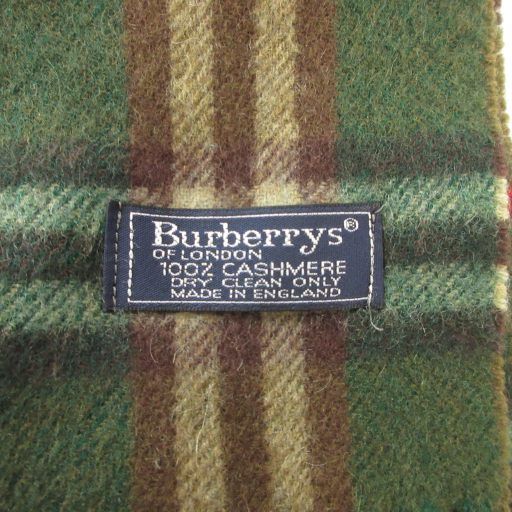 バーバリーズ Burberrys ヴィンテージ マフラー ストール カシミヤ