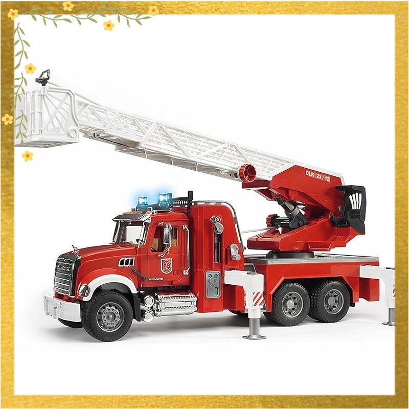 迅速発送】bruder(ブルーダー) MACK 消防車 BR02821 0 - メルカリ