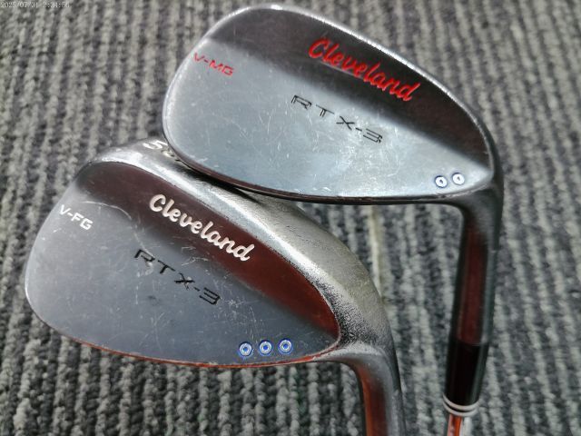 ウェッジ クリーブランド RTX-3 BLACK SATIN 52.58 2本セット DG JP S 200 5258 7199 博多