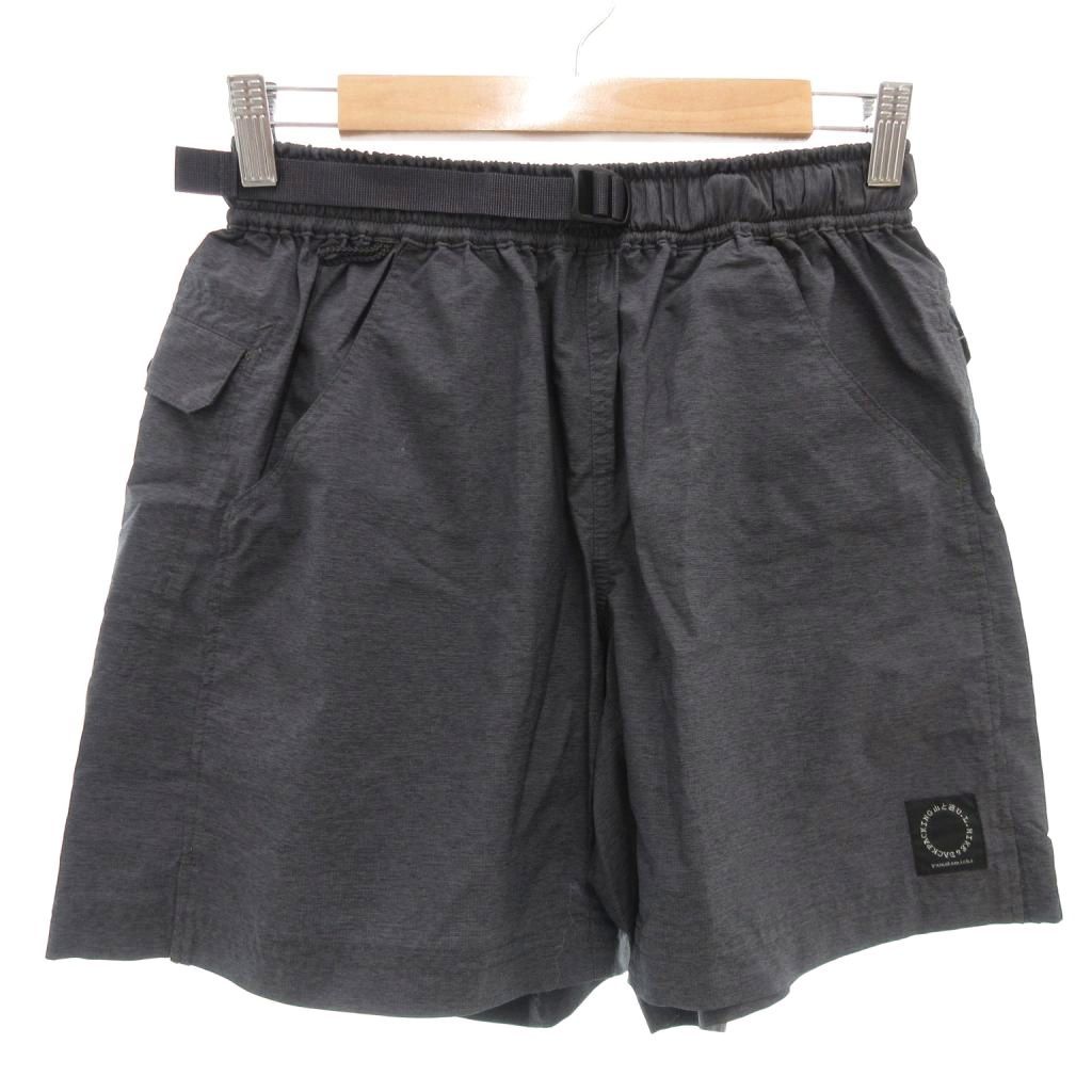 山と道 5ポケットショーツ ショートパンツ M イージー ナイロン グレー AE