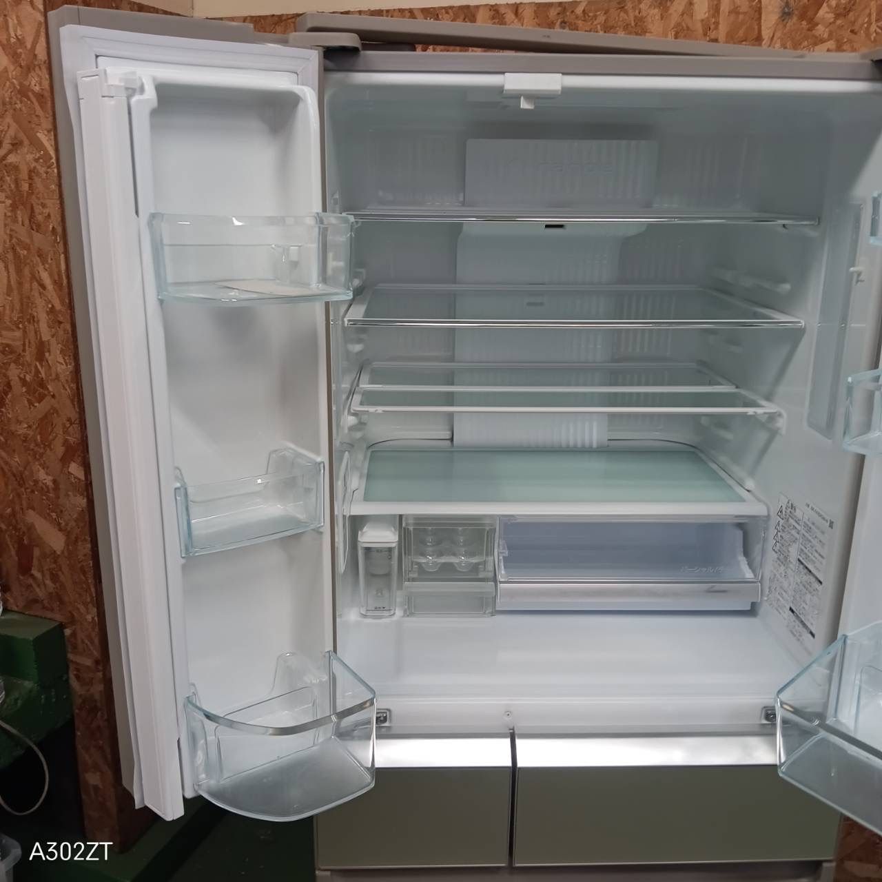 422 送料設置無料 Panasonic 自動製氷機能付き 大型冷蔵庫 472 L 400L