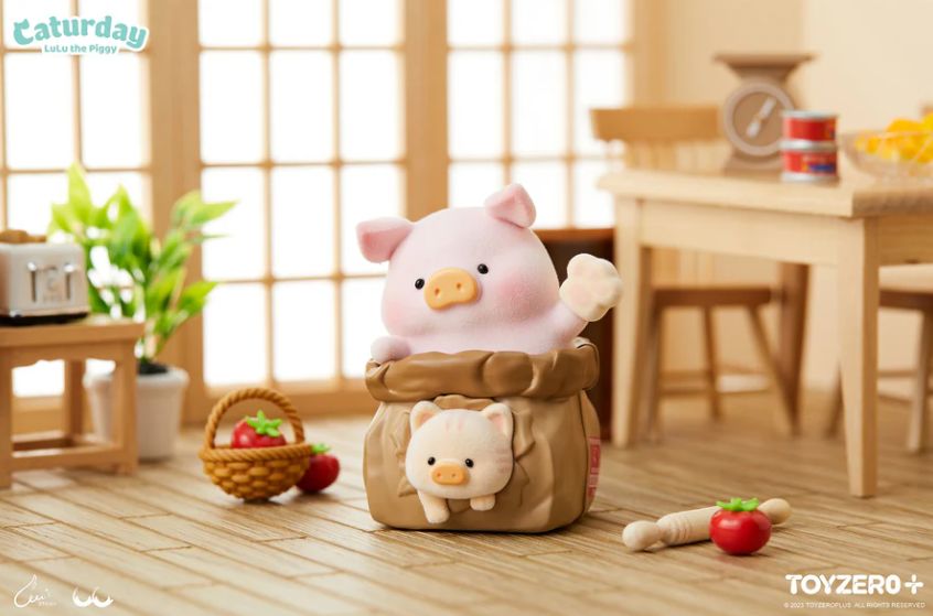 ルル ピギー LuLu the Piggy 子豚 The Original 3rd Caturday 猫と