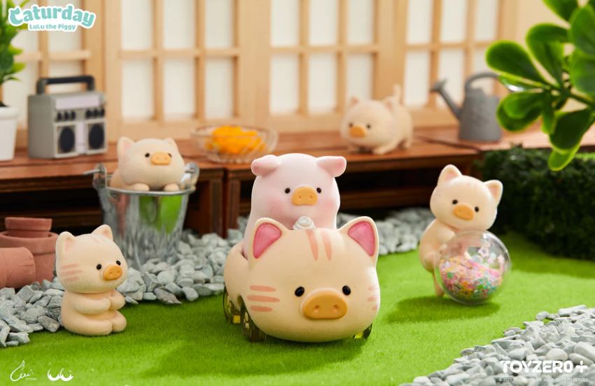 ルル ピギー LuLu the Piggy 子豚 The Original 3rd Caturday 猫と