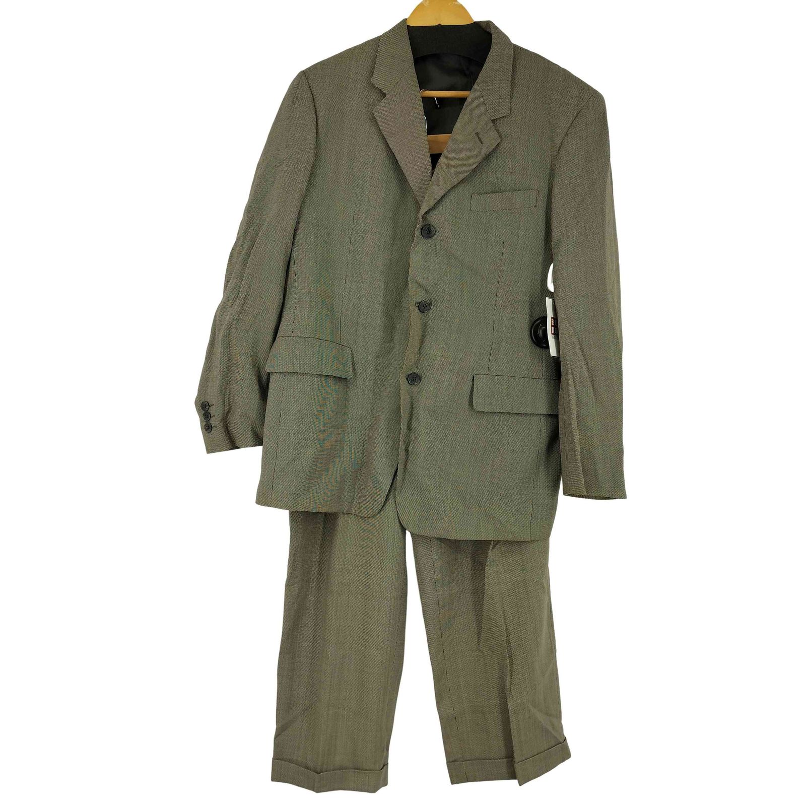 Yohji Yamamoto DURBAN A.A.R(ヨウジヤマモトダーバン アール) テーラードジャケット パンツ セットアップ メンズ 表記無 【中古】【ブランド古着バズストア】 ヨウジヤマモトダーバン アール Yohji Yamamoto DURBAN A.A.R