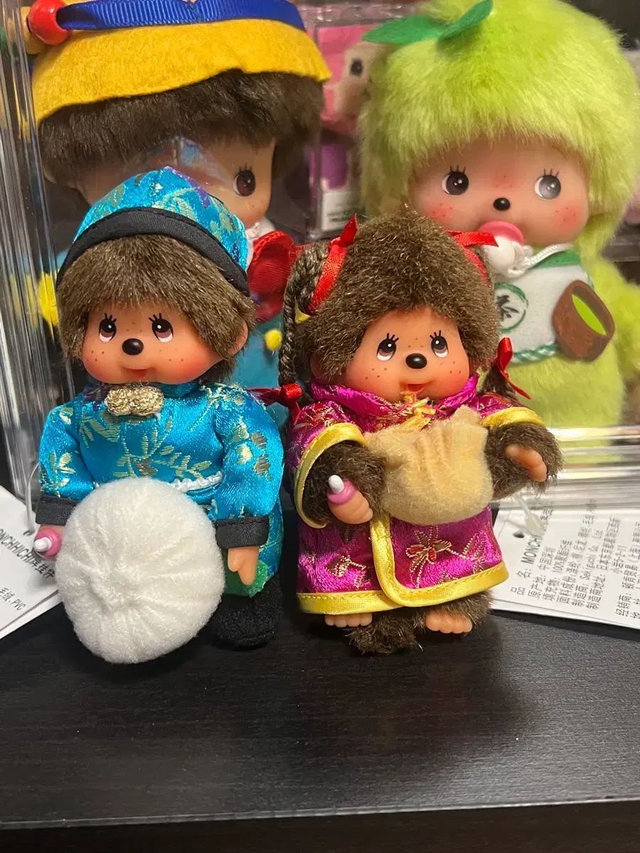 モンチッチ ギャザーバッグ キーホルダー セット