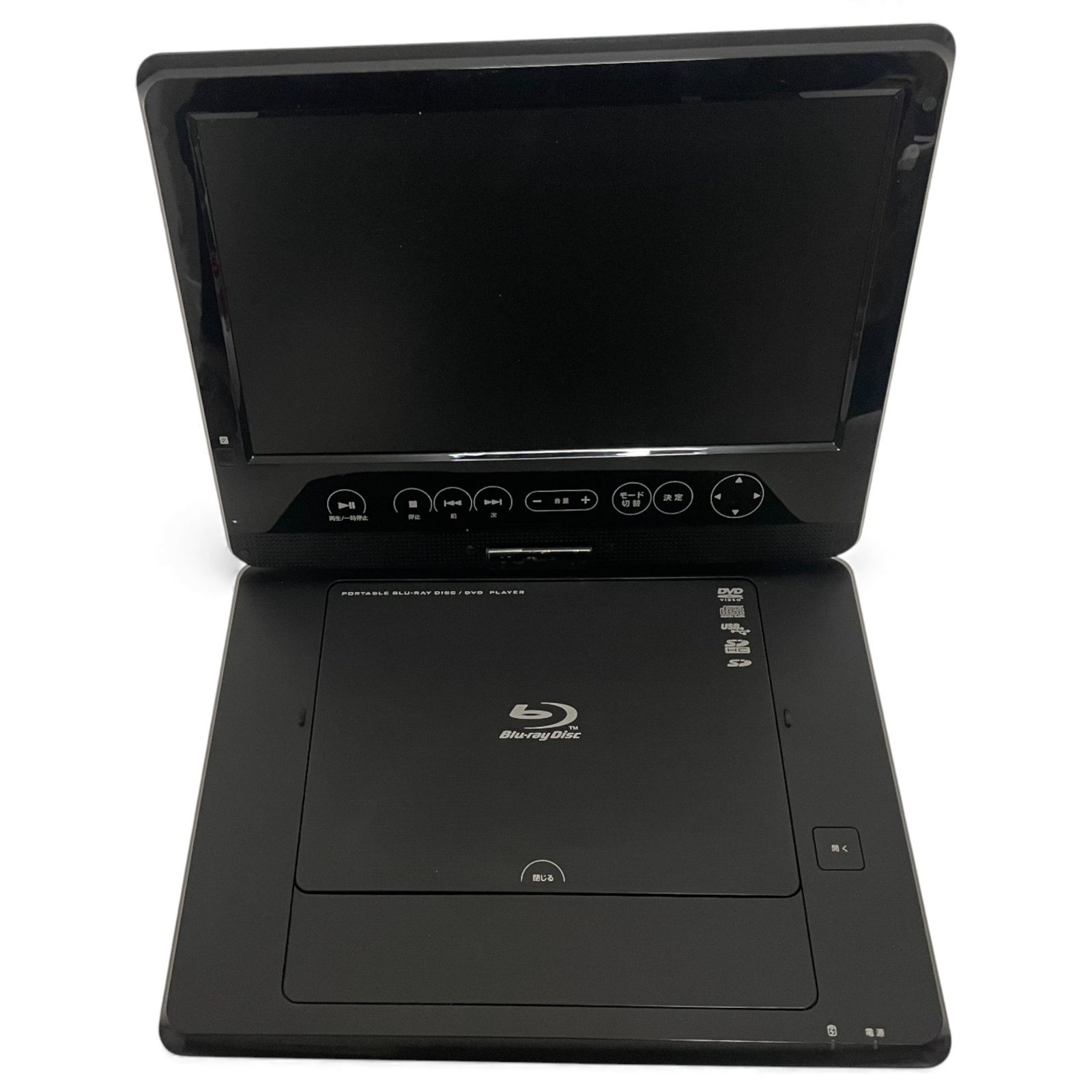 グリーンハウス GREEN HOUSE ポータブルブルーレイプレーヤー GH PBD 10 BT BK ブラック 10型 1100 3034