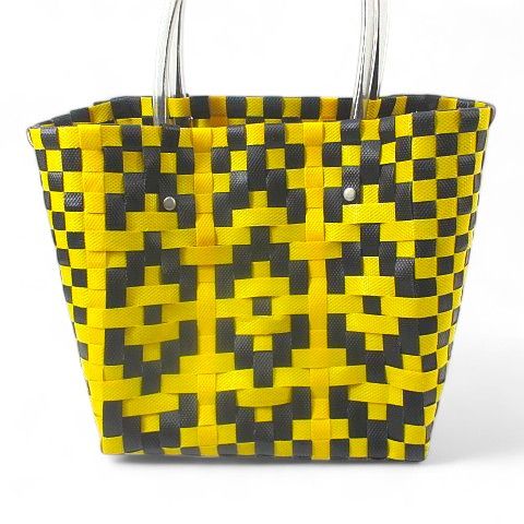 マルニ MARNI トートバッグ ハンドバッグ かごバッグ バイカラー