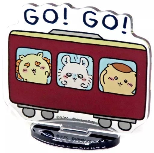 中古】アクリルスタンド・アクリルパネル 集合(電車側面/GO!GO