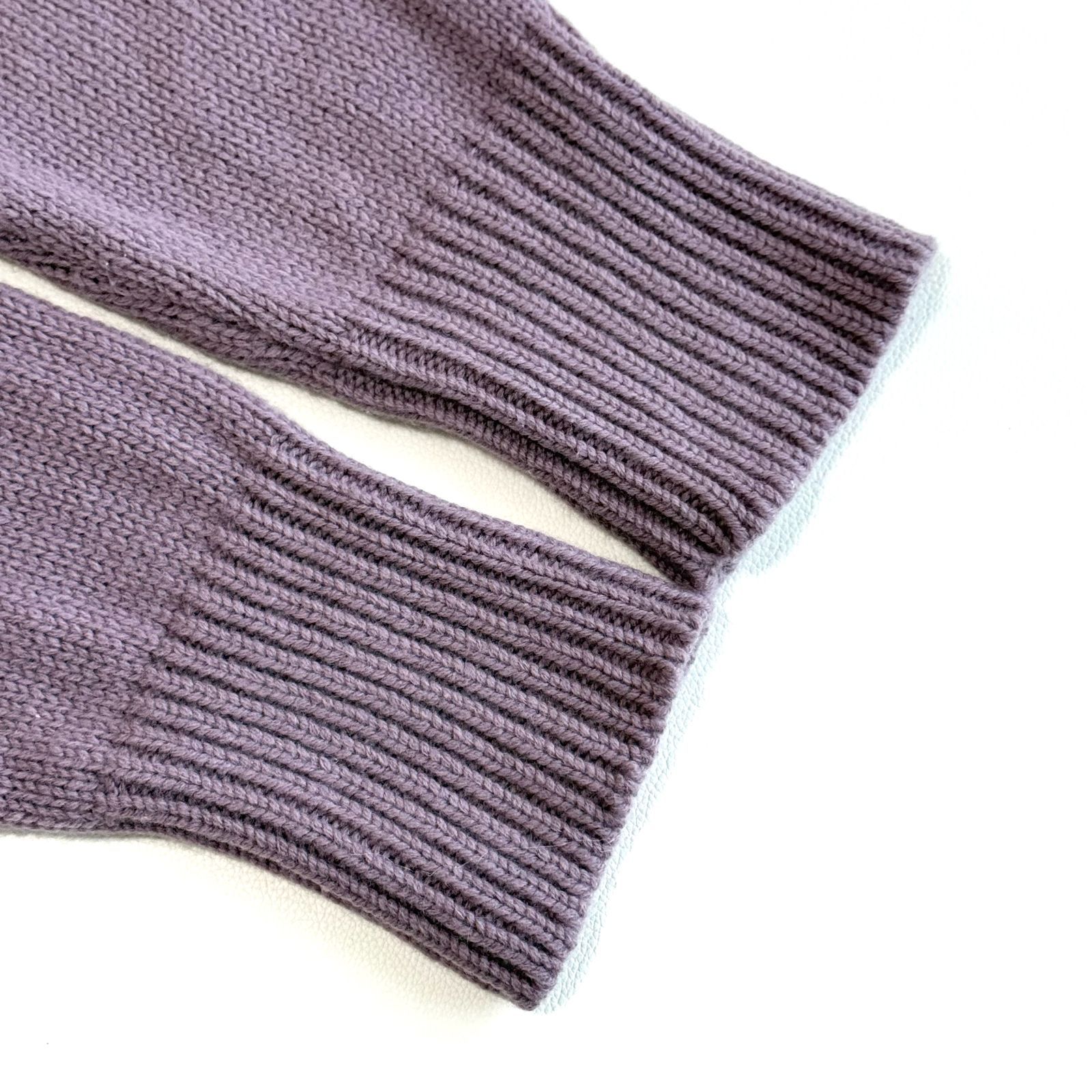 GALERIE VIE ファインウール ハイネックプルオーバー ニット セーター