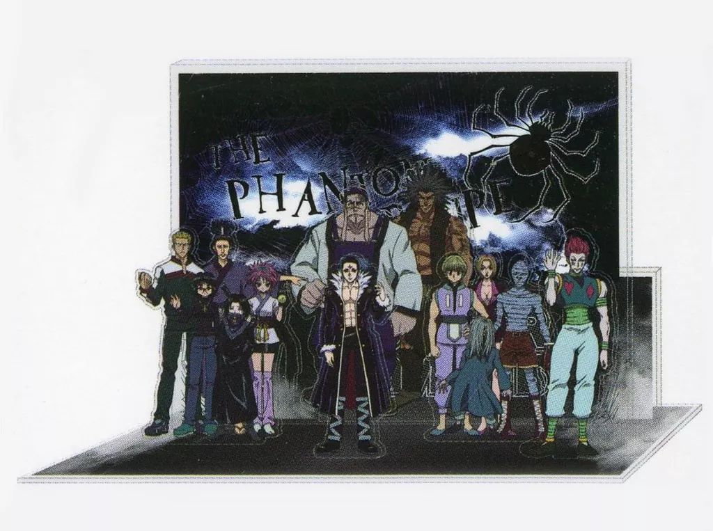 中古】アクリルスタンド・アクリルパネル 幻影旅団(背景ブラック