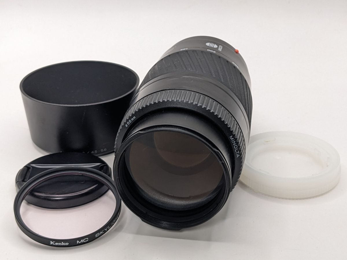 カメラ ☆良品☆ MINOLTA ミノルタ AF ZOOM 75-300mm F4.5-5.6【付属品
