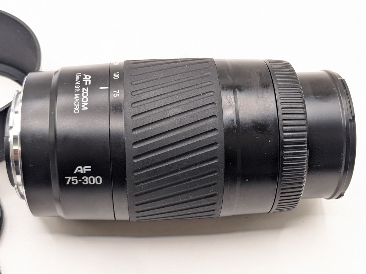カメラ ☆良品☆ MINOLTA ミノルタ AF ZOOM 75-300mm F4.5-5.6【付属品