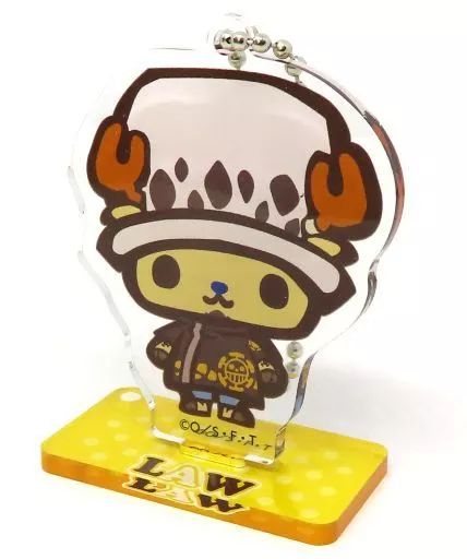 中古】キーホルダー トラファルガー・ロー 「ワンピース スタンド付き