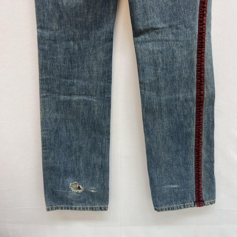 アンダーカバー 2002AW 魔女期 サイドベロア ダメージ デニム