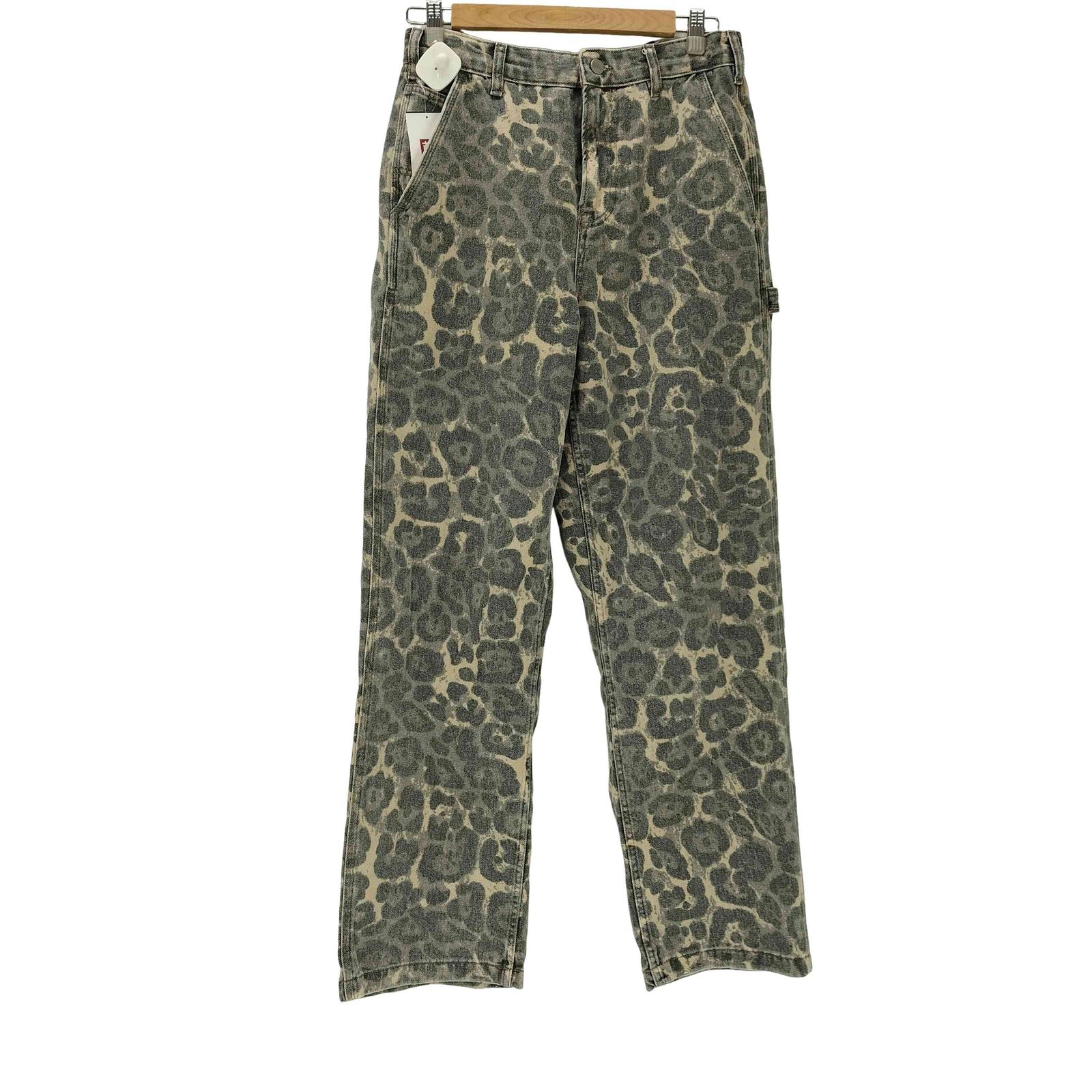 ザラ ZARA ANIMAL PRINT アニマル プリント カーペンター パンツ