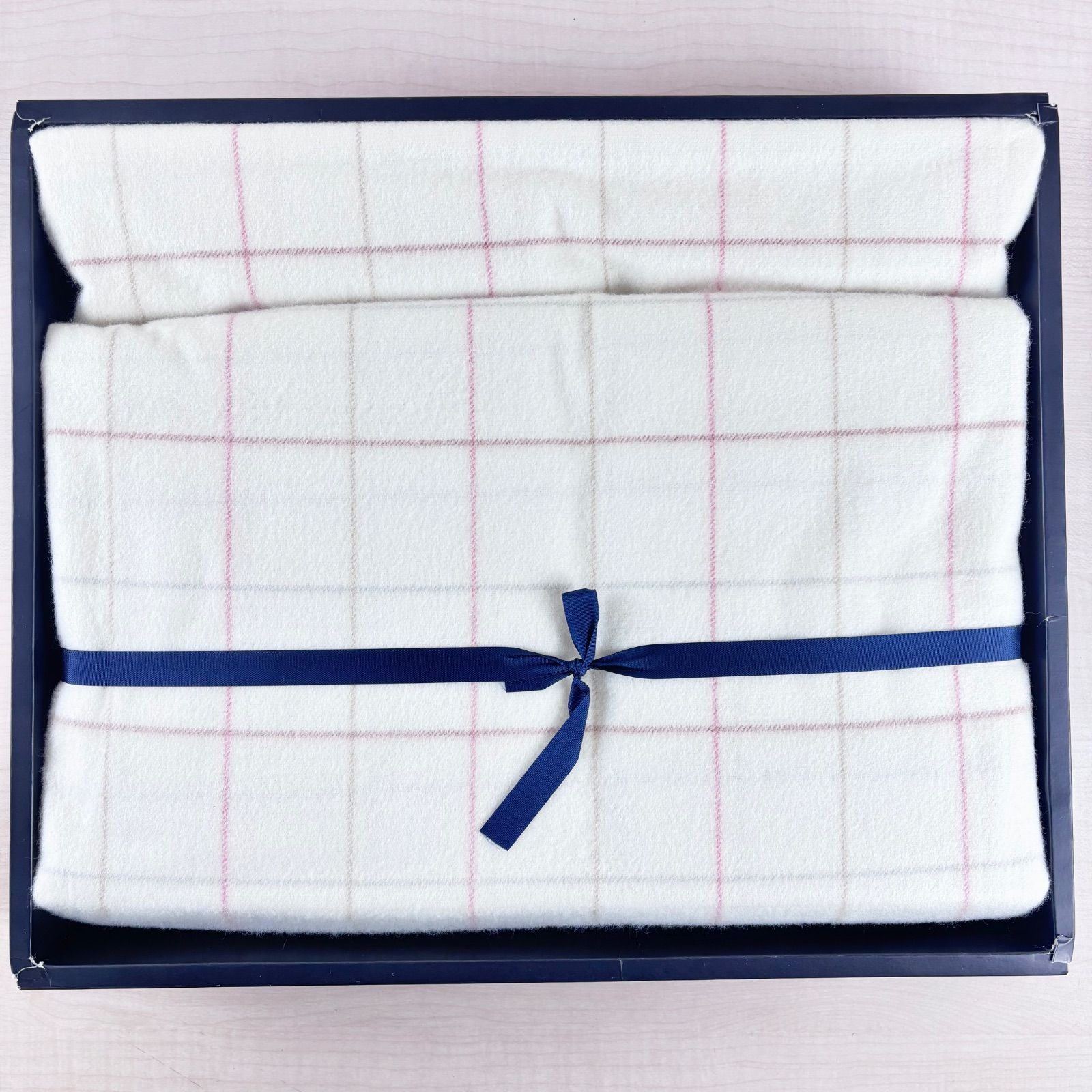 未使用品】BURBERRY 西川産業 ソフトコットンシーツ 140×240 綿100