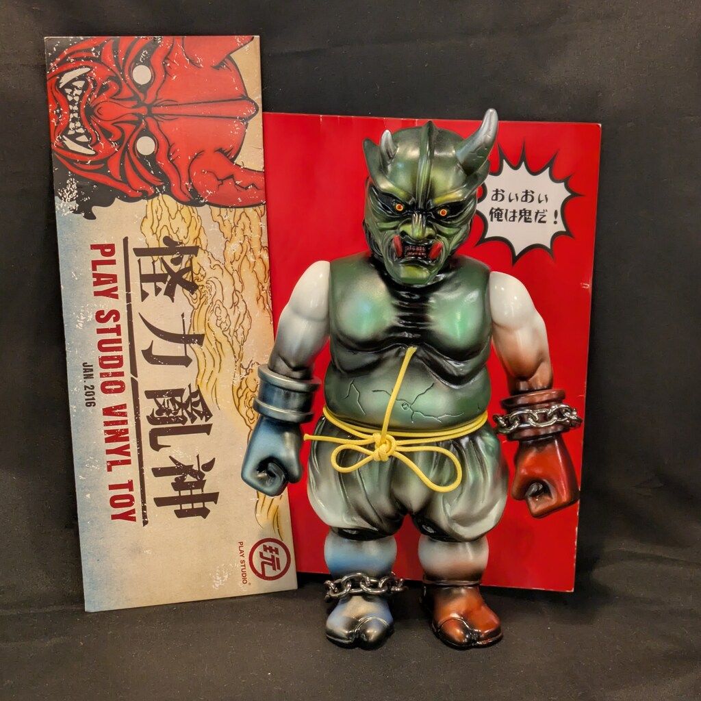 PLAY STUDIO 鬼忍 白成型/緑/赤/青 - メルカリ