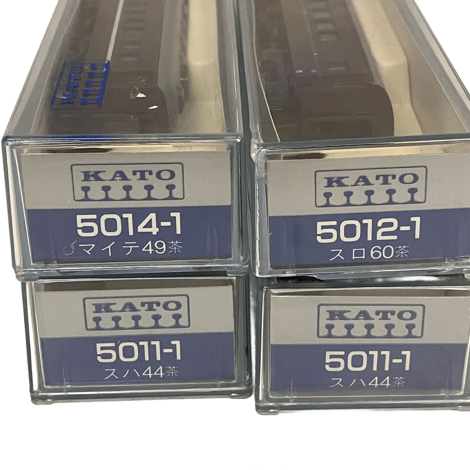 KATO 5010-1 5010-1 5011-1 5012-1 5014-1 スハニ35 茶 スハ44 茶 スロ
