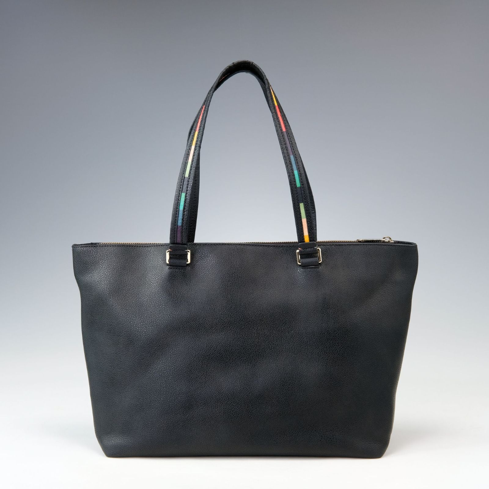 Paul Smith ポールスミス インレイドストライプハンドル レザー トート