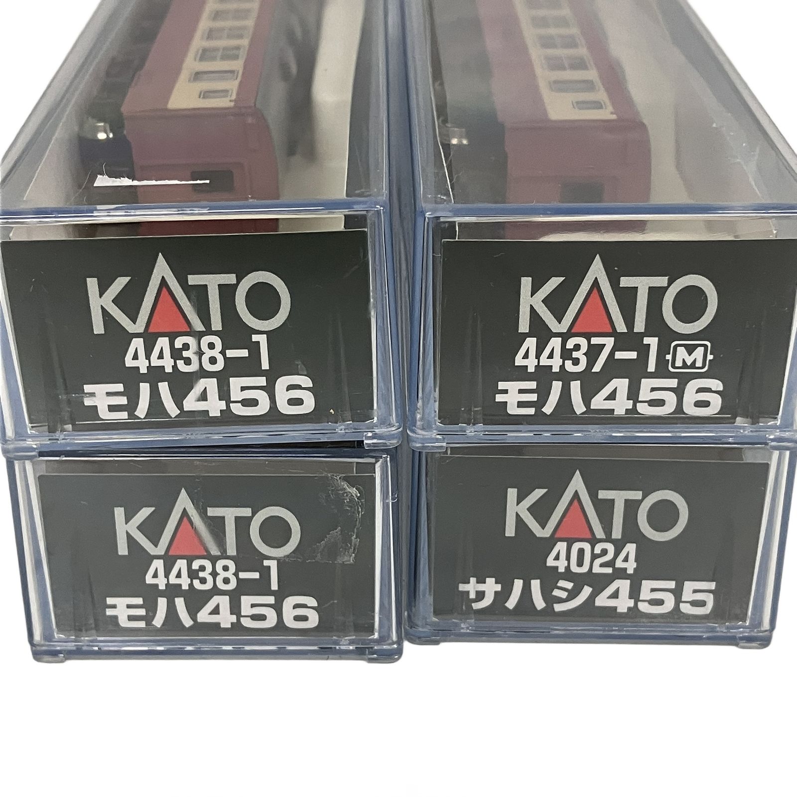 KATO 4024 4437-1 (M) 4438-1 サハシ455 モハ456 4両セット Nゲージ