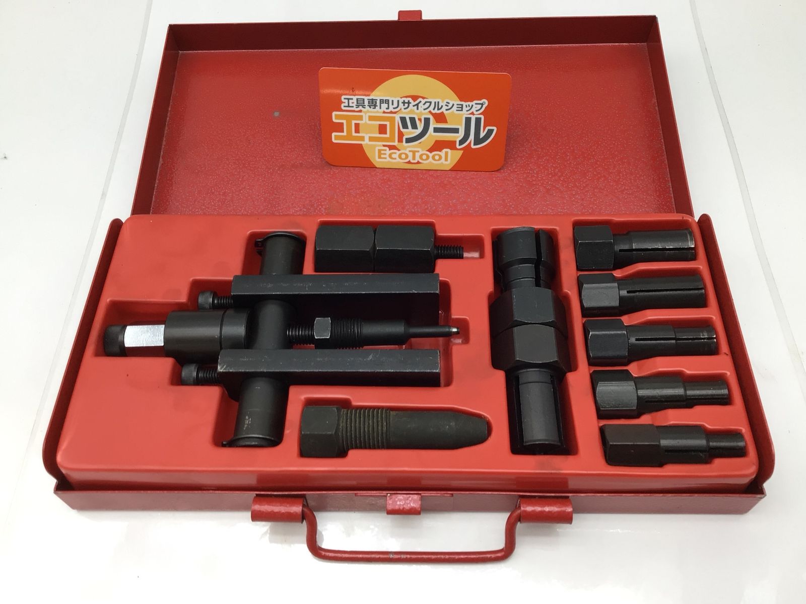 品 ストレート パイロットベアリングプーラーセット 8～25 mm 19-603 エコツー M 02