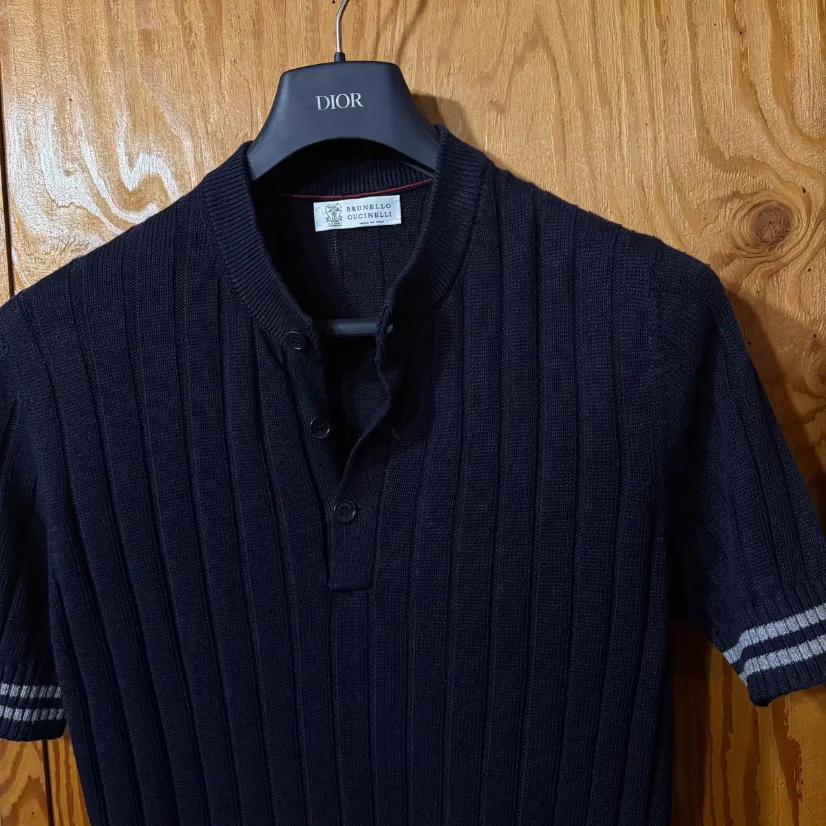 46448★夏 ブルネロクチネリ ポロシャツ ネイビー トップス 46448☆夏 ブルネロクチネリ ポロシャツ ネイビー トップス