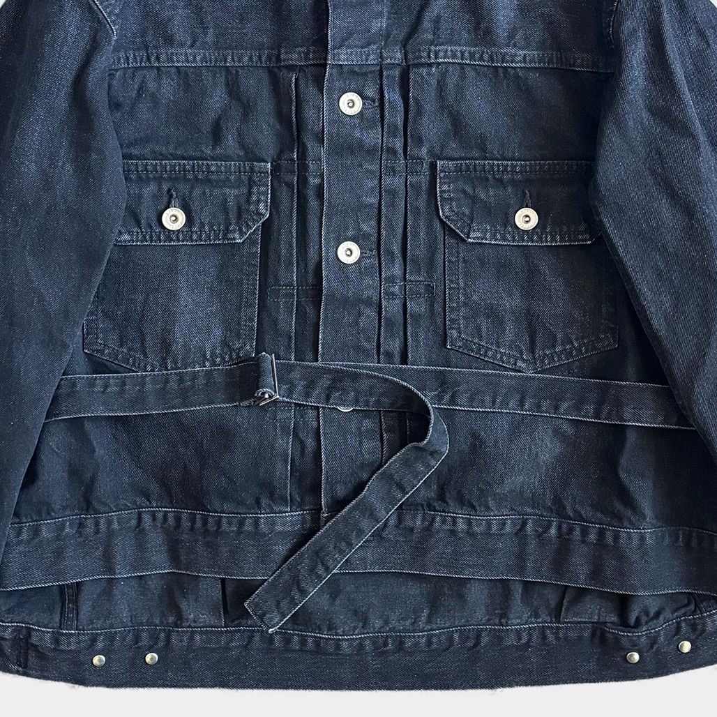 sacai デニムポンチョコード付オーバーサイズ sacai 24aw / mou annex – mou by ACROPOLIS