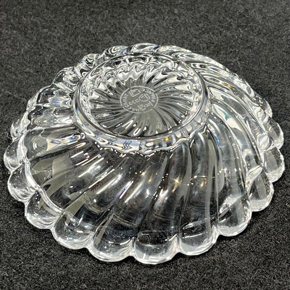中古】[バカラ] Baccarat ボリュート トレイ アッシュトレイ 灰皿