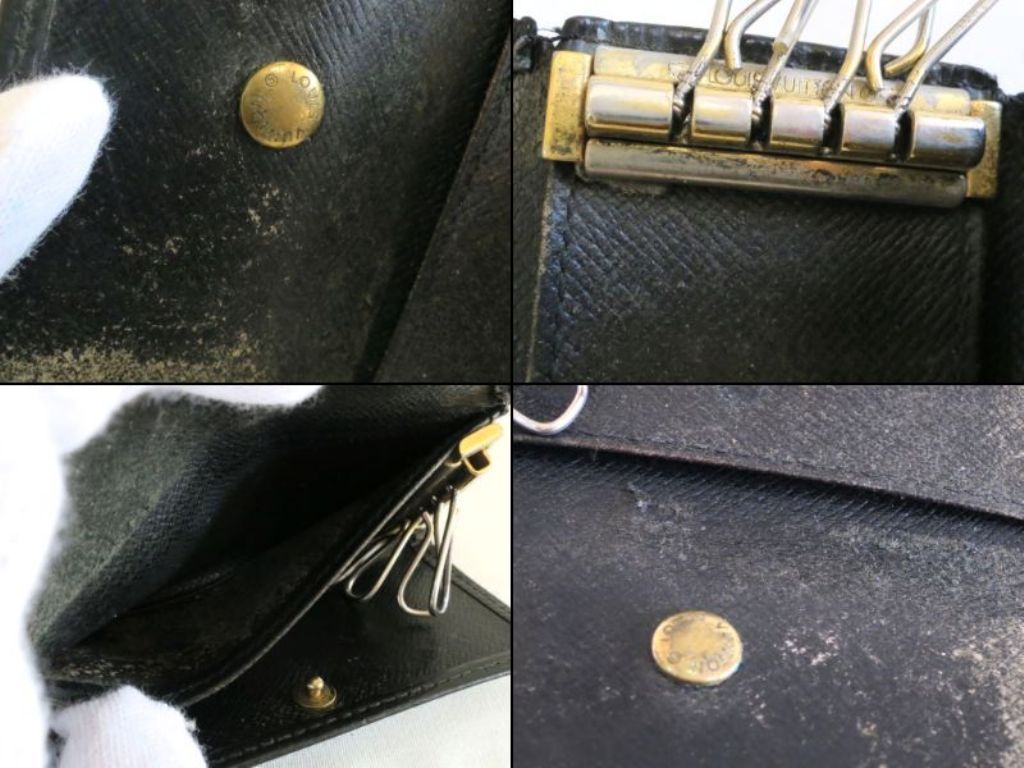 225825】LOUIS VUITTON ルイ・ヴィトン エピ 4連キーケース M63822
