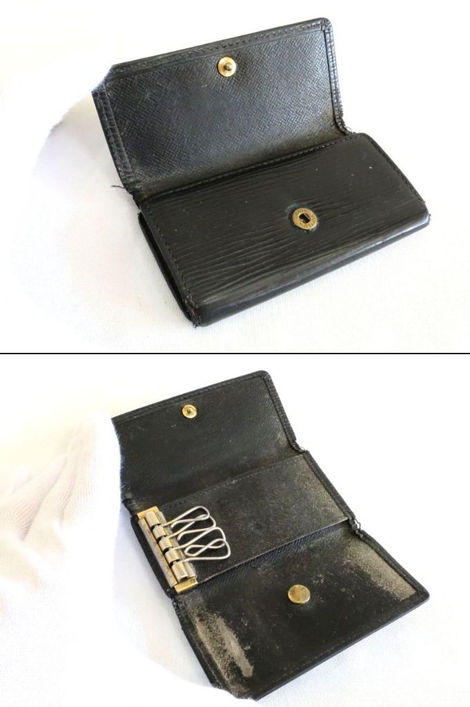 225825】LOUIS VUITTON ルイ・ヴィトン エピ 4連キーケース M63822