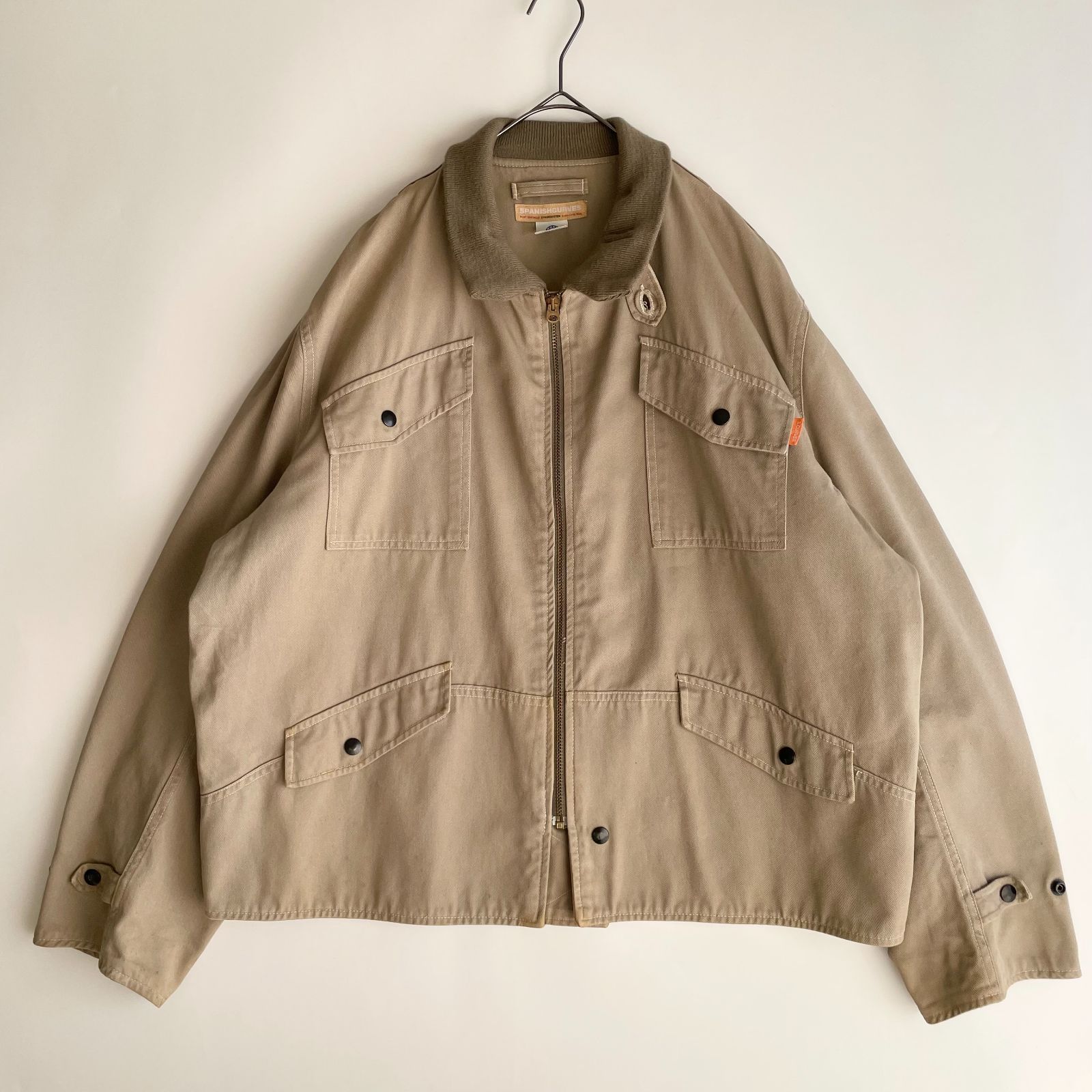 レア/90s】POST OVERALLS size/L (vha) -SUPANISHCURVES- ポスト