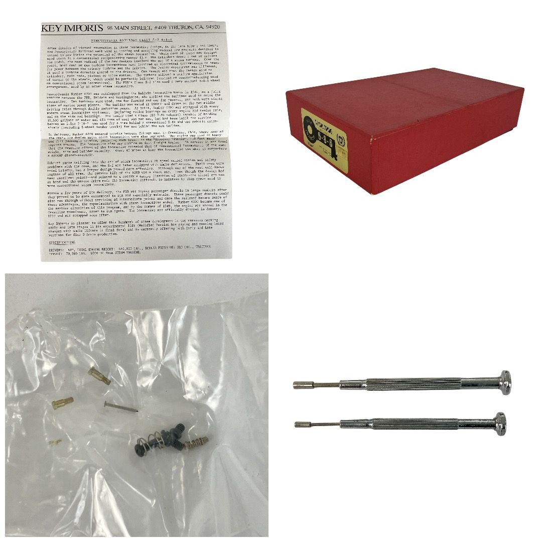 KEY IMPORTS 6 8 S 2 COAL TURBINE 蒸気機関車 鉄道模型 HOゲージ