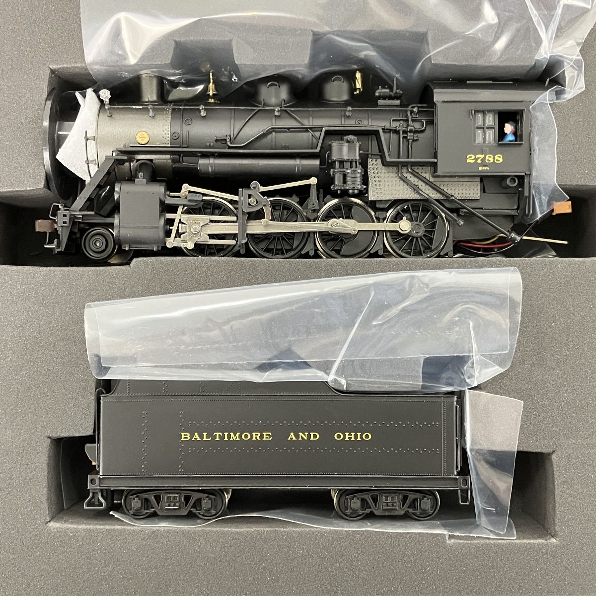 Bachmann Spectrum 11412 Baldwin 2-8-0 Baltimore and Ohio 蒸気機関