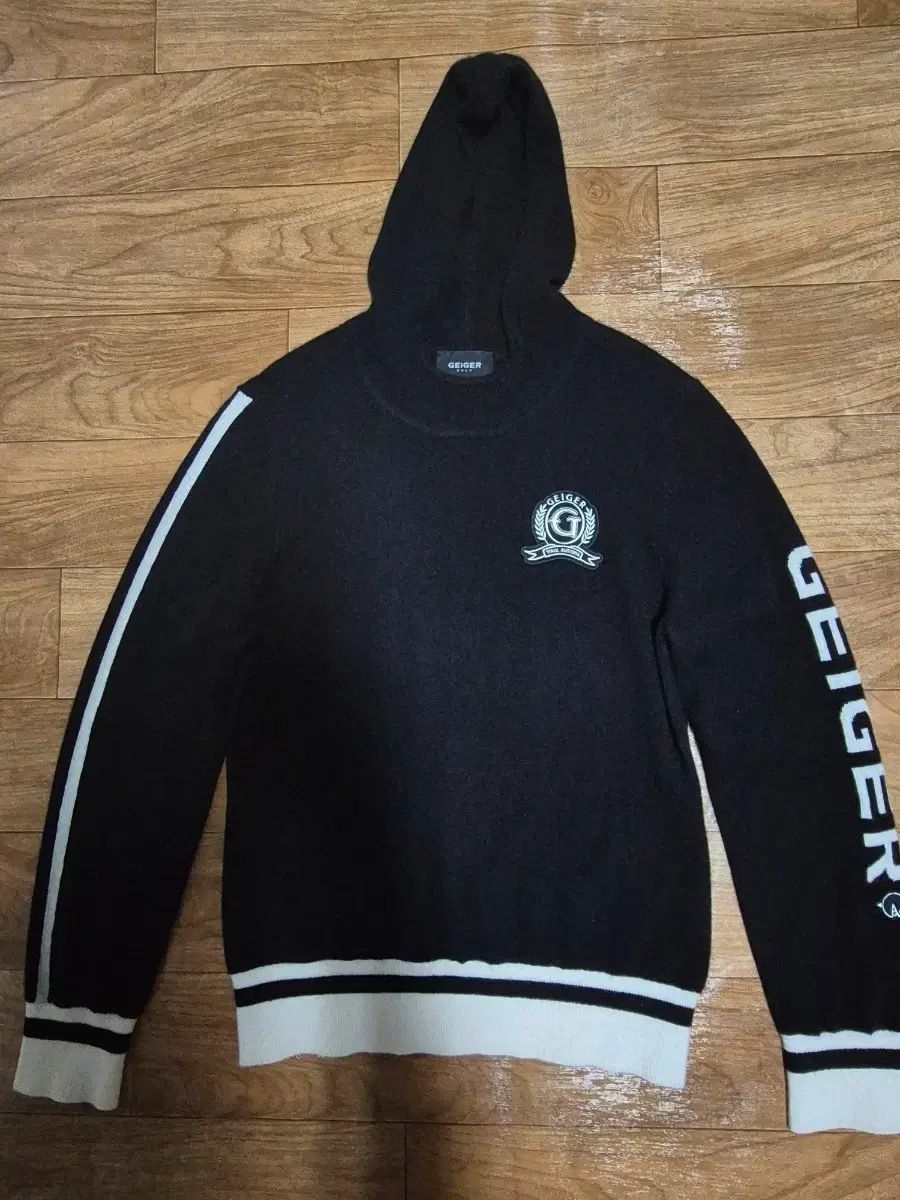 カートゲイガーゴルフ フードカシミアニット L ブラック